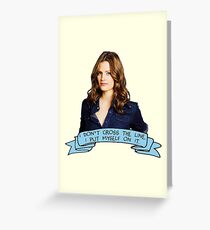 Beckett Greeting Card