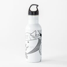 Kasa Jizo Uber Rare Cat battle cats Water Bottle
