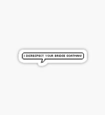 Goatman Buzzfeed Unsolved Supernatural Sticker