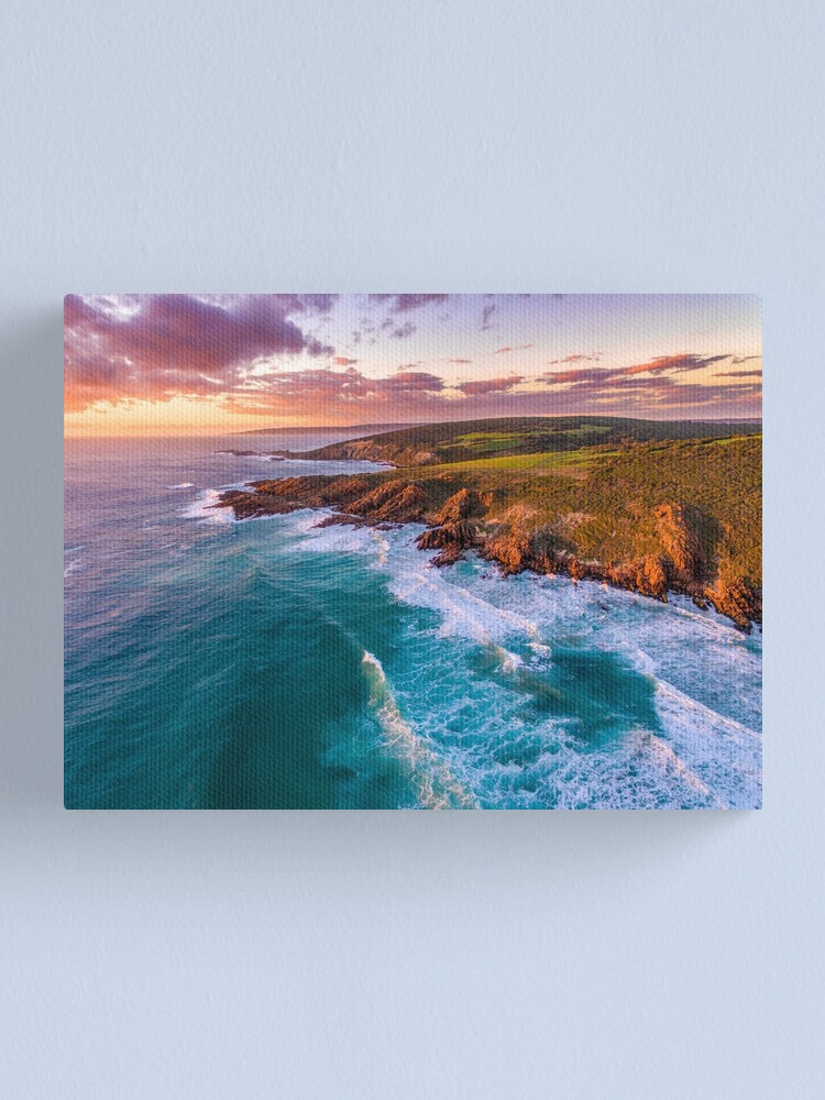 Alternate view of Wyadup Rocks at Sunset Canvas Print