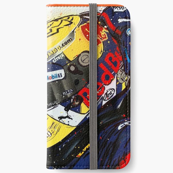 Max Verstappen - 2019 F1 graffiti painting by DRAutoArt iPhone Wallet