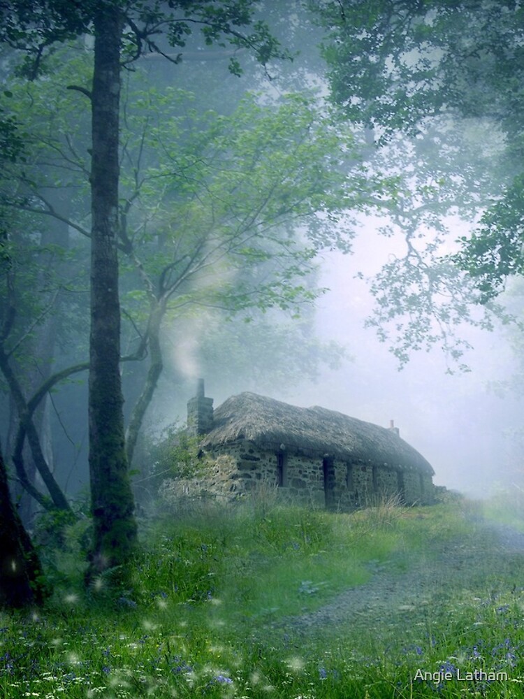 The Cottage in the Woods by AngelaBarnett
