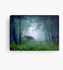 The Cottage in the Woods Metal Print