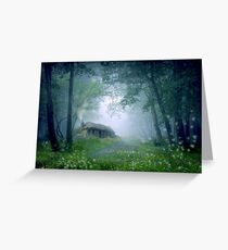 The Cottage in the Woods Greeting Card