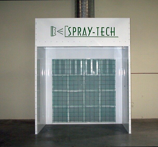 "Open Face Industrial Paint Booths" by spraytech Redbubble
