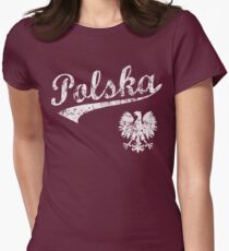 Polska Sport Style Women's Fitted T-Shirt