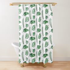 Leaf Set Shower Curtain