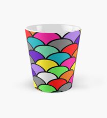Taza cónica escamas de pescado