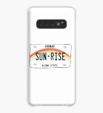 Hawaii Sun Rise License Plate Case/Skin for Samsung Galaxy