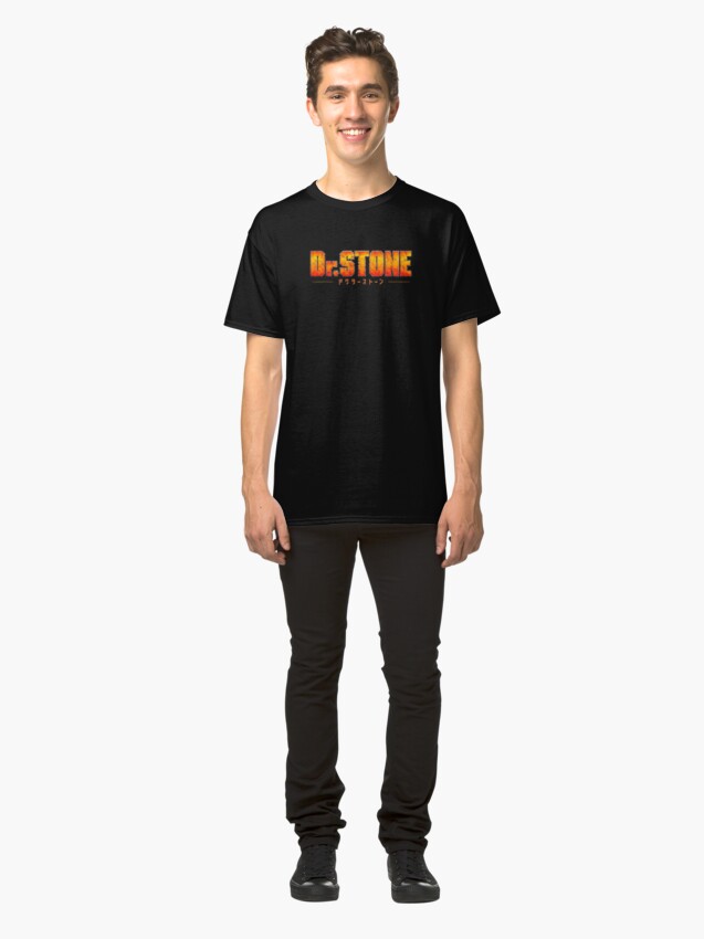Alternate view of Dr. STONE - Anime / Manga Logo Classic T-Shirt