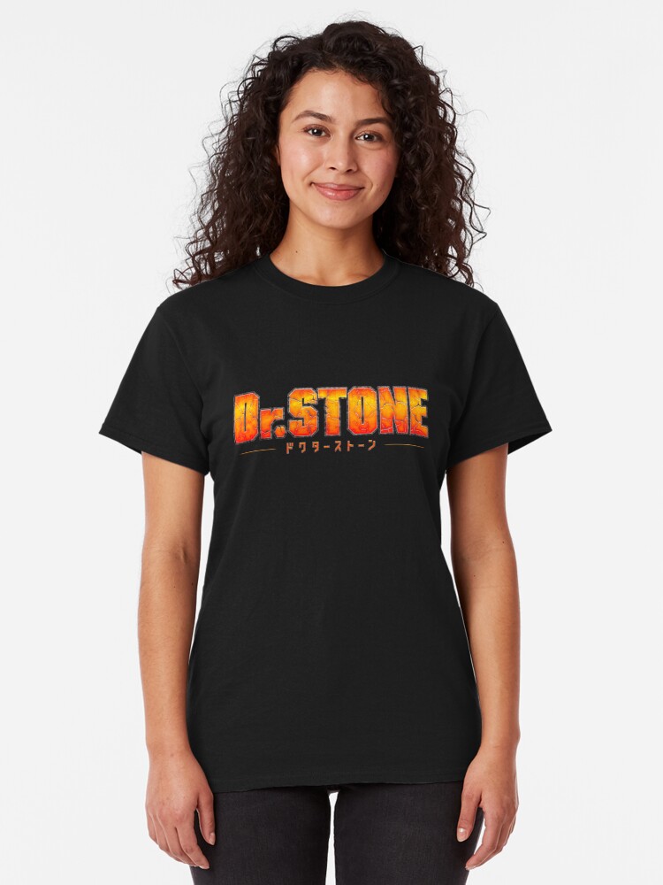 Alternate view of Dr. STONE - Anime / Manga Logo Classic T-Shirt