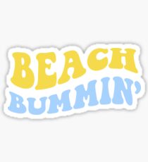 Strand Bummin ' Sticker