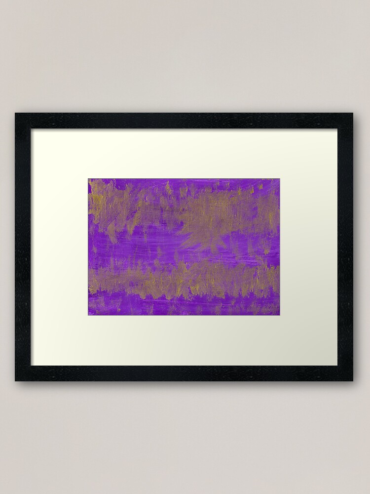 Alternate view of The Abstract Abstract Framed Art Print
