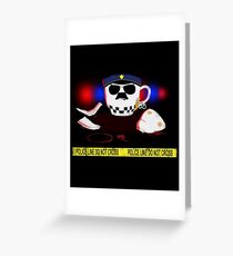 The Cop Greeting Card