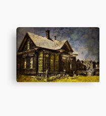 Welcome To Our House Canvas Print