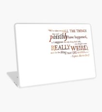 Captain Martin Crieff - Really Weird Things Laptop Skin