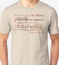Captain Martin Crieff - Really Weird Things Unisex T-Shirt