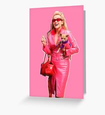 Elle Woods Legally Blonde Bruiser Chihuahua Greeting Card