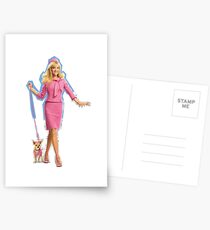 Elle Woods Legally Blonde Bruiser Chihuahua Postkarten