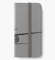 Airbus & Flugzeug Marshaller iPhone Flip-Case/Hülle/Klebefolie
