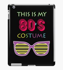 80s Costume iPad Case/Skin
