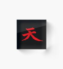 Bloque acrílico Akuma Kanji