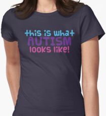 Autism Cutie Women's Fitted T-Shirt