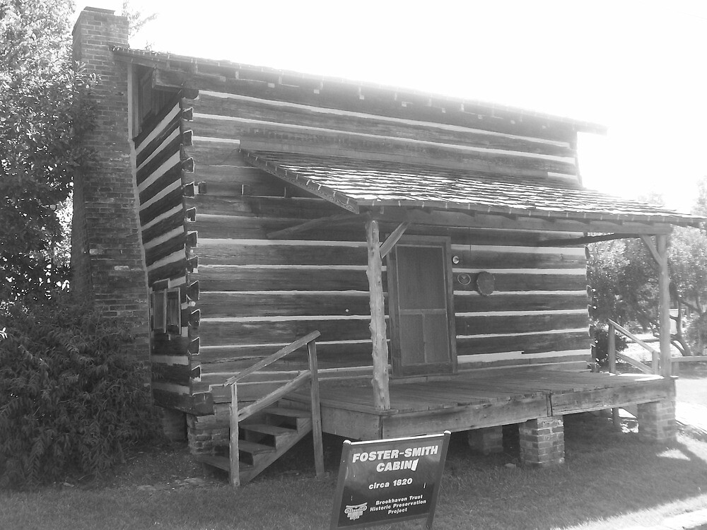 "FosterSmith Cabin (front view) Brookhaven, MS" by Dan McKenzie