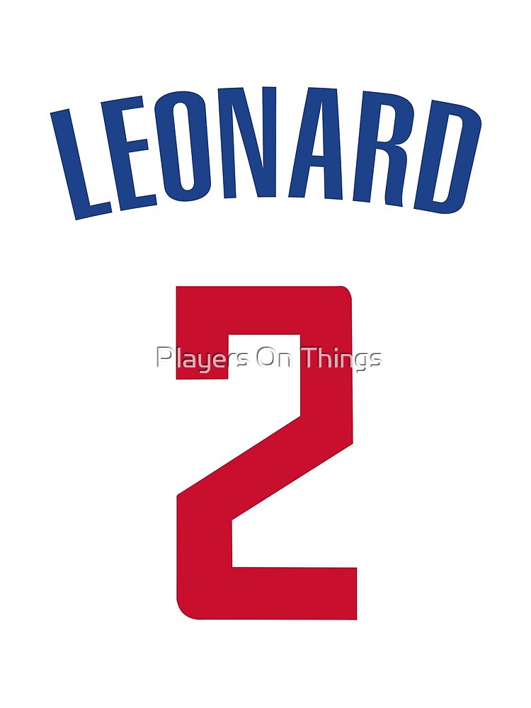 "Kawhi Leonard Clippers Jersey" Drawstring Bag by csmall96 ...