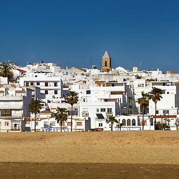 Premium Photo  Panoramic view of the town of conil de la frontera from the  torre de guzman cadiz andalusia