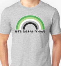 Camiseta ajustada Seamos solo amigos