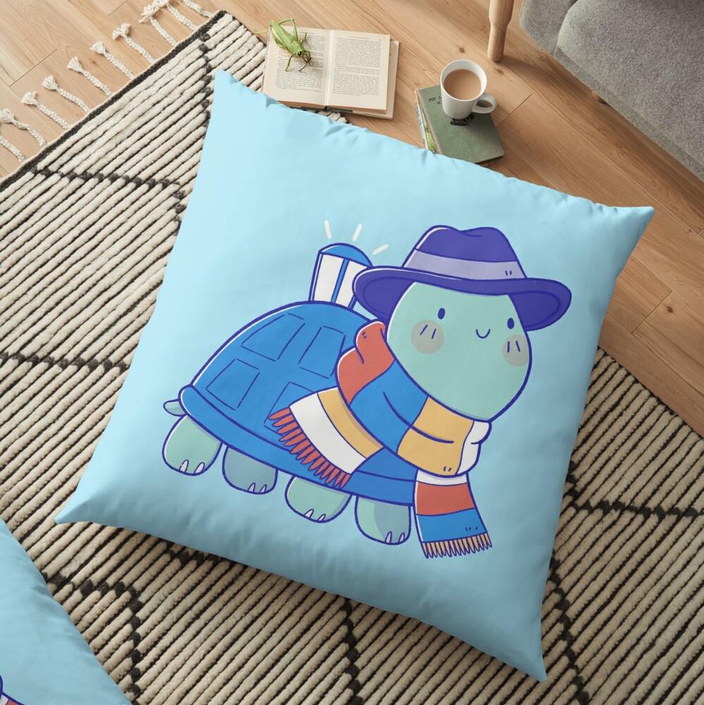 turtle floor pillow