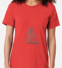 Mount Bierstadt Topo Tri-blend T-Shirt