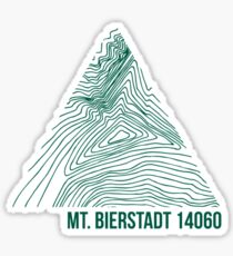 Mount Bierstadt Topo Sticker