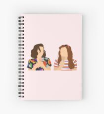 Eleven and Max Spiral Notebook