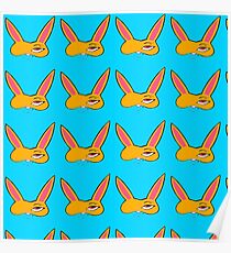 Bunny Pattern Poster