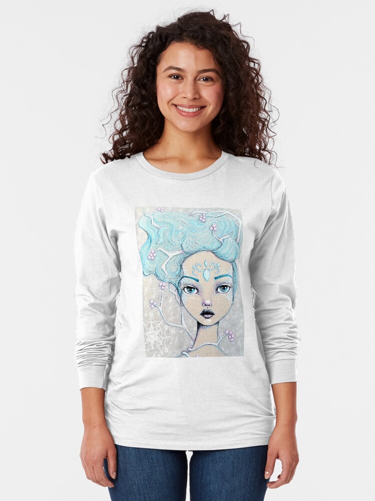 Alternate view of Ice Queen Long Sleeve T-Shirt