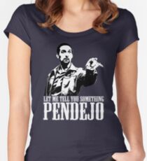Jesus The Big Lebowski T shirt Let Me Tell You Something Pendejo Women's Fitted Scoop T-Shirt
