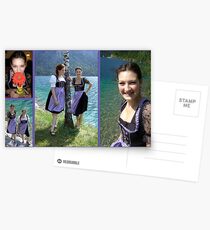 Bavarian Girls Postcards