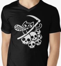Cat Got Your Soul? II Men's V-Neck T-Shirt