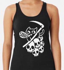 Katze hat deine Seele? II Racerback Tank Top