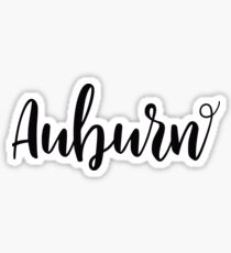 Auburn, AL Sticker