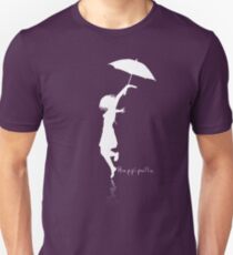 Hoppípolla Weiß Slim Fit T-Shirt