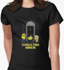 The Worlds only Consulting Minion Women's Fitted T-Shirt