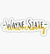 Wayne State Sticker