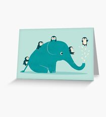 Waterslide Greeting Card