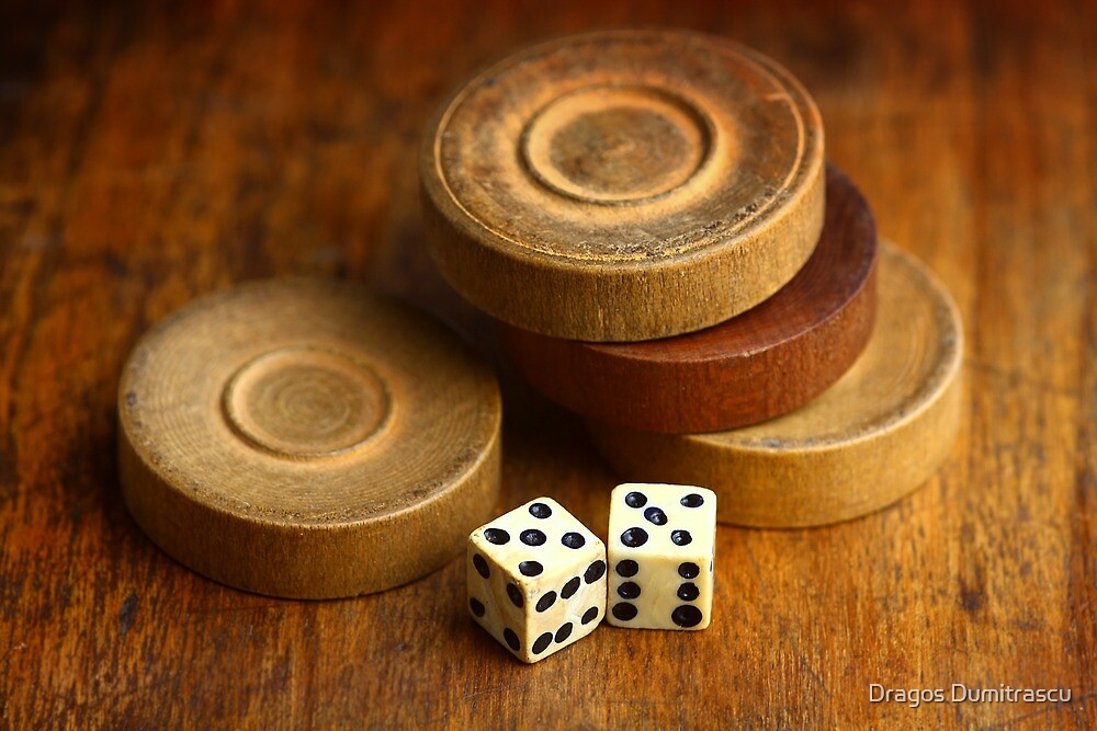 "Backgammon Pieces" by Dragos Dumitrascu Redbubble
