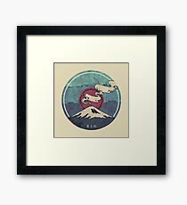 Fuji Gerahmtes Wandbild