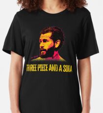 Three Piece and a Soda Slim Fit T-Shirt