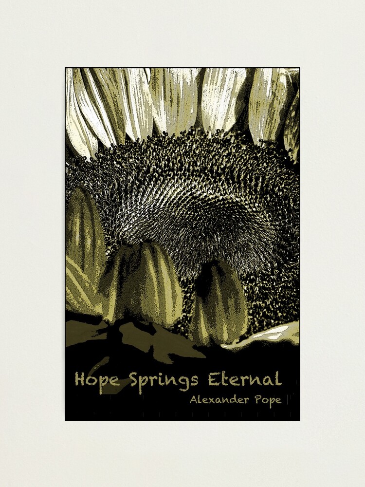 Alternate view of Hope Springs Eternal Photographic Print